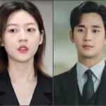 Kim Soo hyun and Kim Sae rons Late Night SNS Post