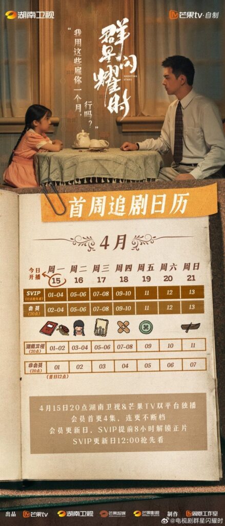 Shooting Stars Premiere Date and Viewing Schedule Shooting Stars Premiere Date and Viewing Schedule