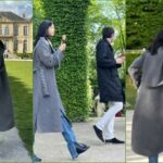 Lisa Frederick Arnault Matching Outfits Museum Dates