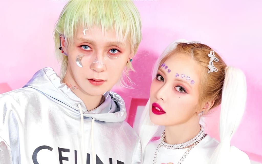 HyunA and Dawn HyunA and Dawn