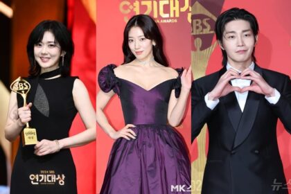 SBS Drama Awards 2024 Jang Nara Takes Daesang Best Couple Award Goes to Park Shin Hye and Kim Jae