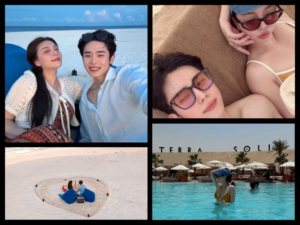 Ailee and Choi Si hoon Enjoy a Dreamy Honeymoon in the Maldives Ailee and Choi Si hoon Enjoy a Dreamy Honeymoon in the Maldives