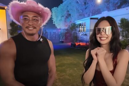 Choo Sung hoon Meets BLACKPINKs Jennie at Coachella and Shares Sweet Moment