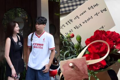 Lee Hye won Proudly Shows Off Sons Sweet Parents Day Letter