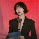 Nanas Clean Look at Baeksang Sparks Talk of Tattoo Removal