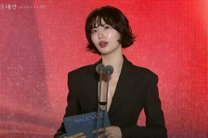 Nanas Clean Look at Baeksang Sparks Talk of Tattoo Removal