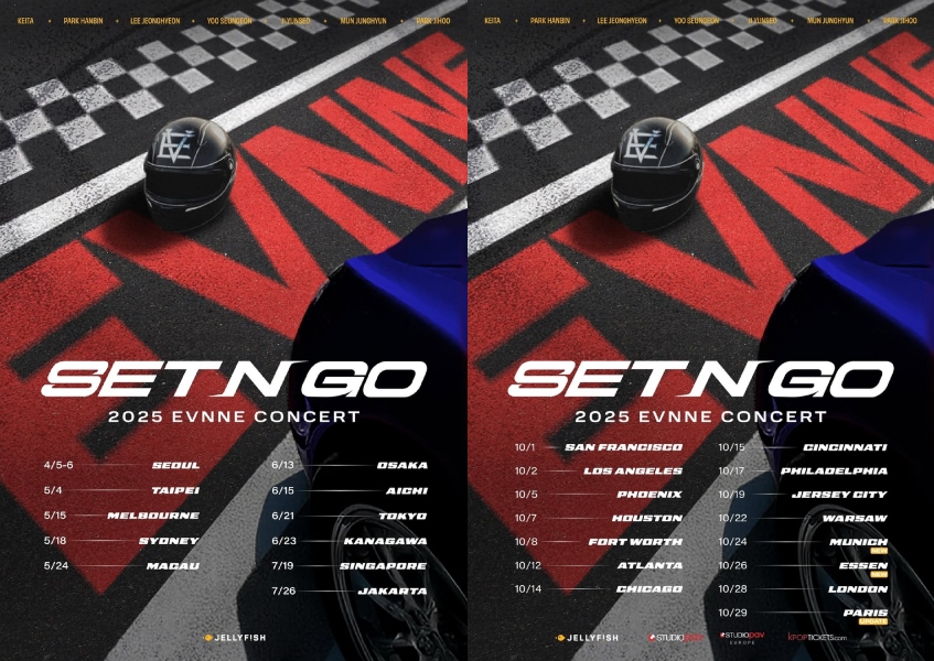 EVNNE to Wrap Asia Tour in Jakarta Kick Off Global Tour in October