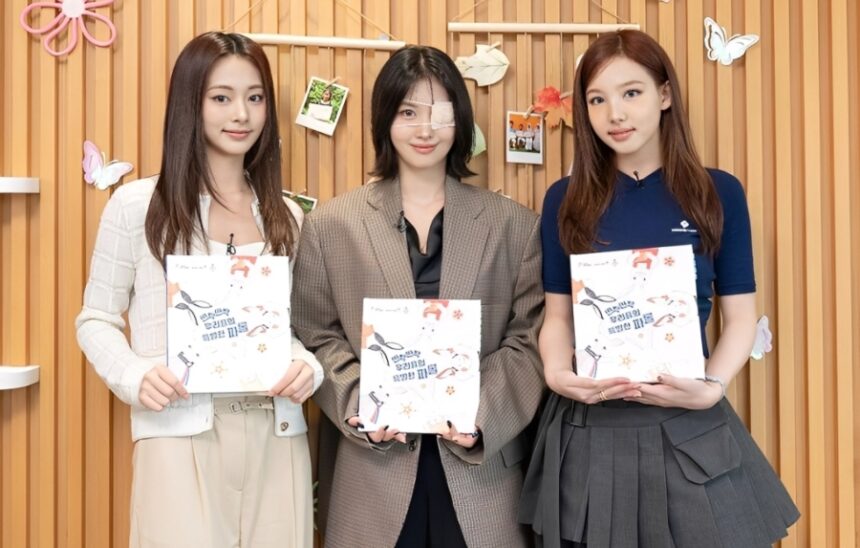 TWICEs Nayeon Momo and Tzuyu Join JYPs ‘JYP 4 EARTH ESG Campaign
