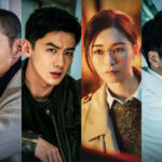 Cast of Mobius - Song Yang, Bai Jing Ting, Janice Man, and Liu Yi Jun.