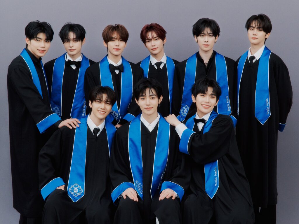 ZEROBASEONE Appears in Graduation Gowns for ‘RE FLOW